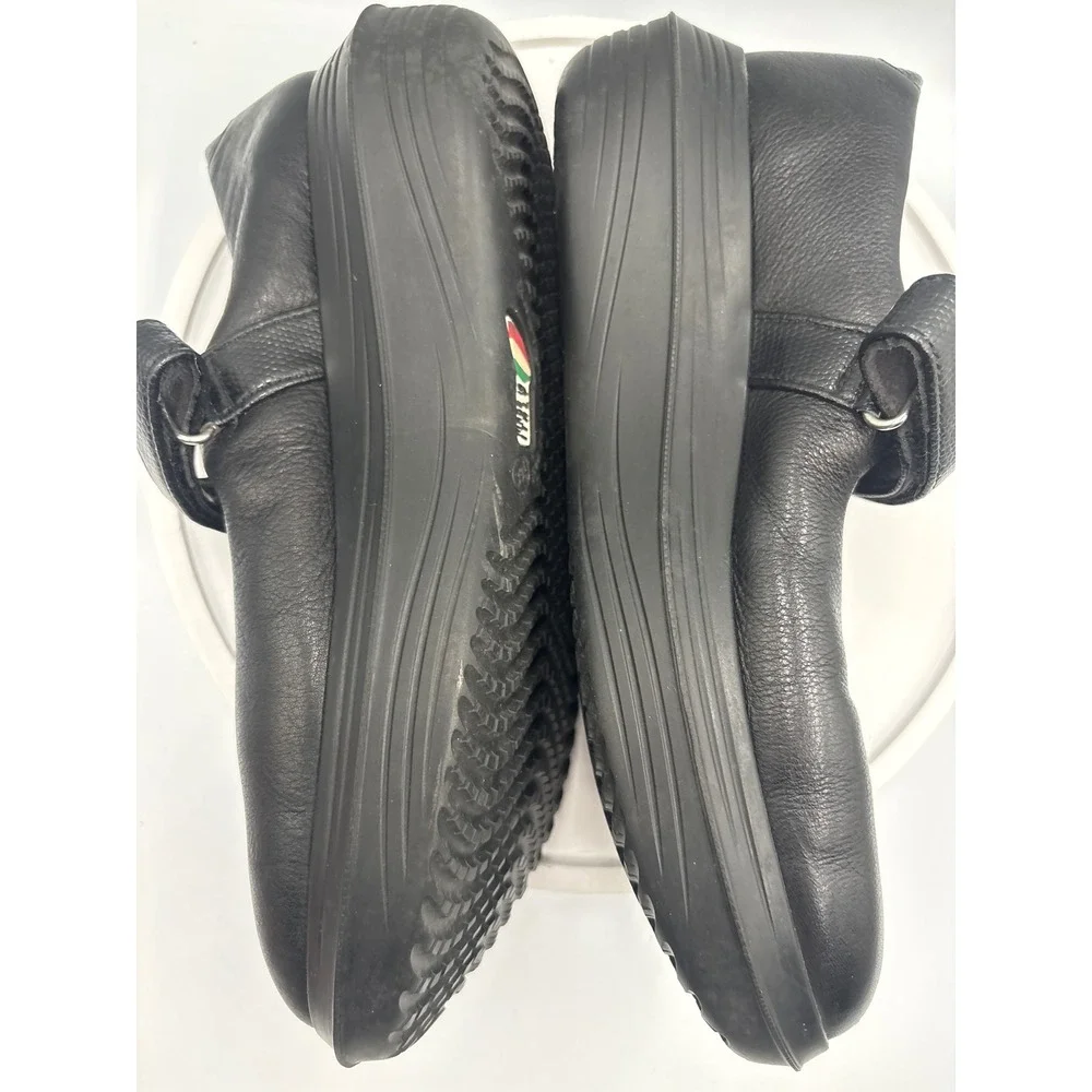 Kybun Luzern 17 W Mary Jane Size 9 Black Gorpcore Orthopedic Swiss Air-Cushion